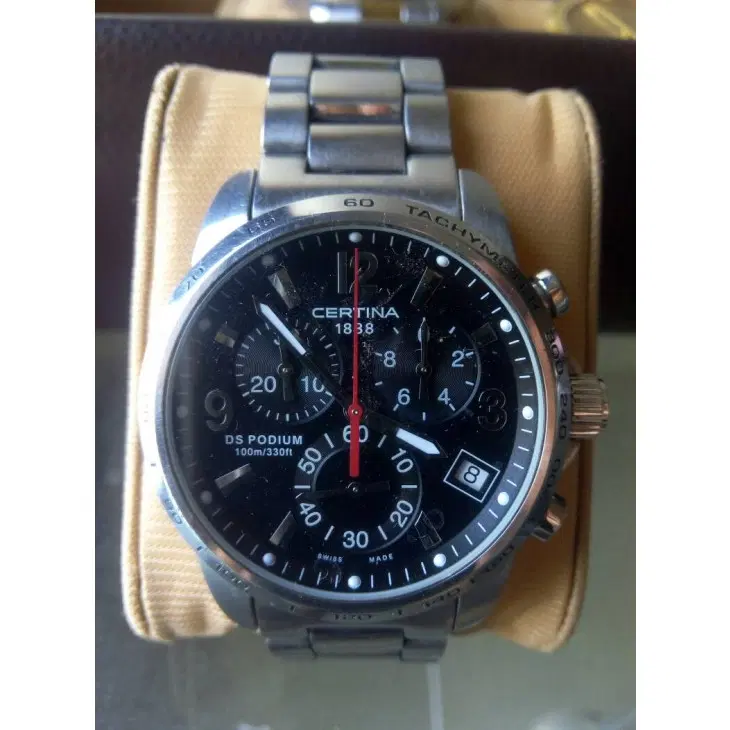DS Podium Big Size Chrono Black
