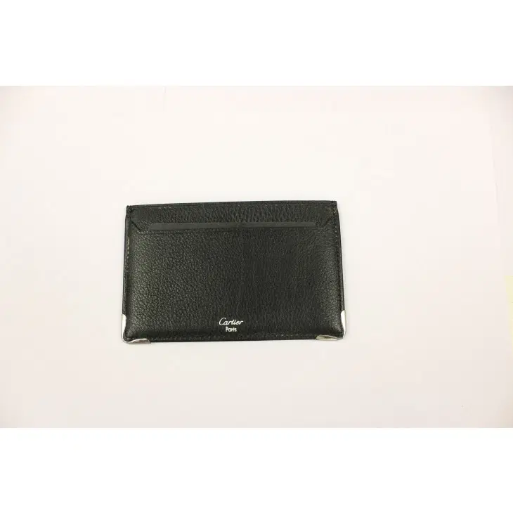 Cartier Must de Cartier Leather Black Card Holder | Luxepolis-Hover-Image