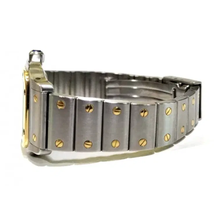 Cartier Santos Galbee Steel Yellow Gold Women Watch 1057930-Hover-Image