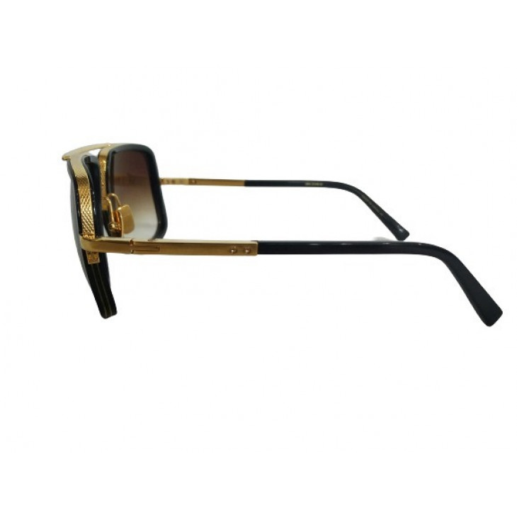 Buy Dita Mach One DRX-2030 Titanium Sunglasses Made In Japan 59mm Flash  Lens (Navy / 18K Yellow Gold, Black- Blue Flash) Online at desertcartINDIA
