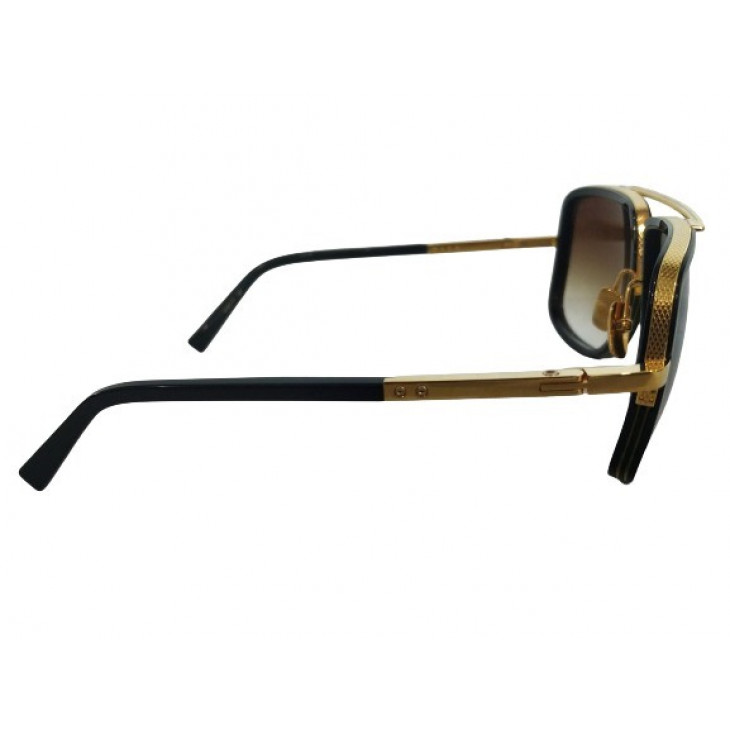Dita Mach-One DRX2030 B 18K Gold Black-Brown Gradient Sunglasses - YouTube