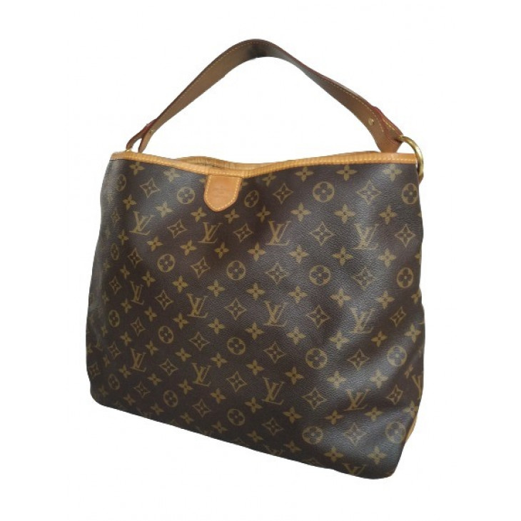 Delightful leather handbag Louis Vuitton Brown in Leather - 41305237
