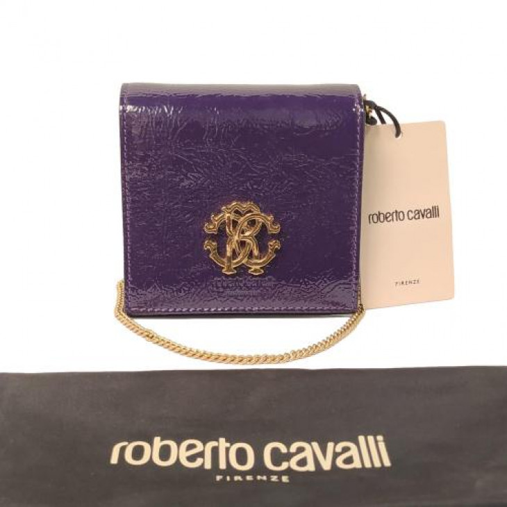 Roberto Cavalli Crocodile Shoulder Bag
