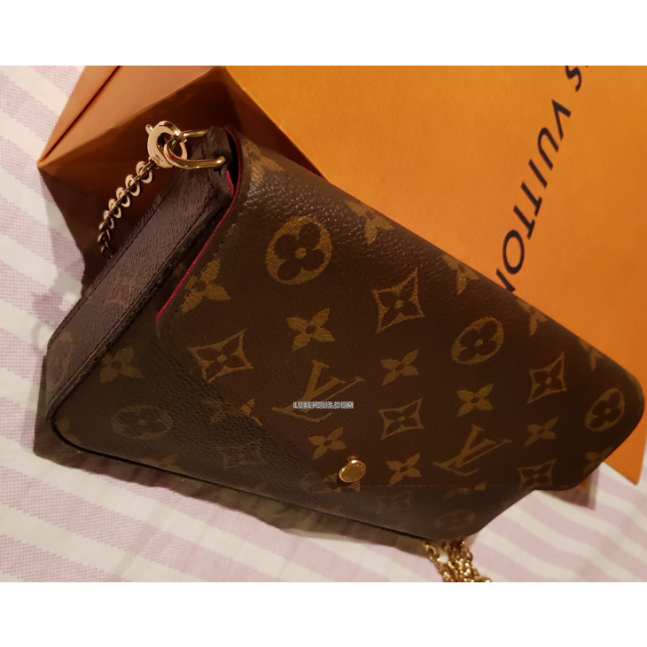 Buy Louis Vuitton Monogram Canvas Felicie Chain Wallet M61276 Online at  desertcartINDIA