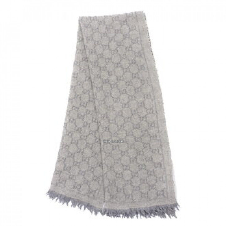 Buy Pre-owned & Brand new Luxury Gucci GG Pattern Scarf Online |  