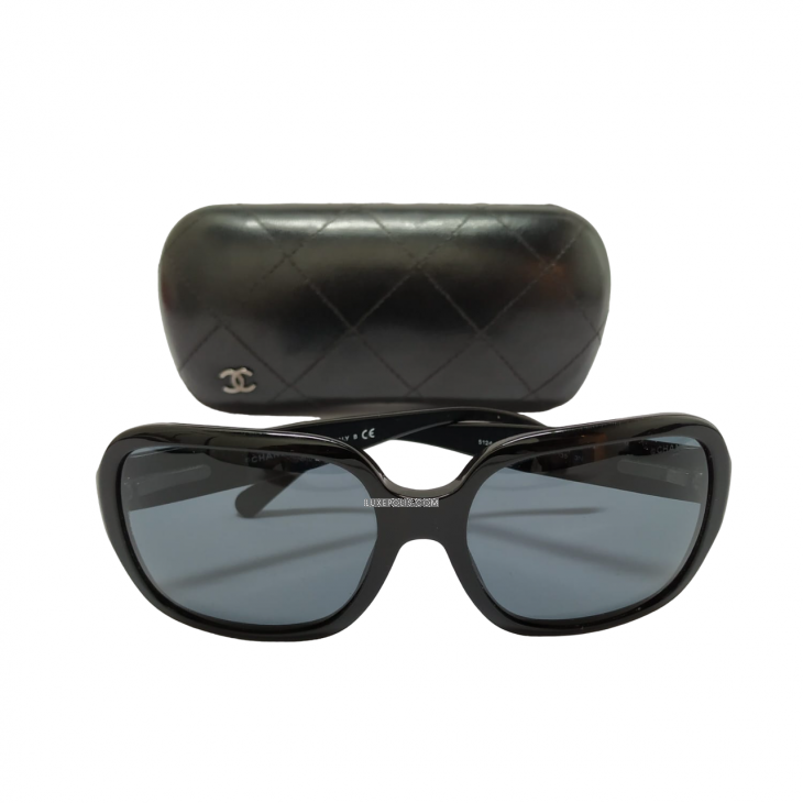 Buy Pre-owned & Brand new Luxury Chanel CC Black 5124 Quilted Sunglasses  Online