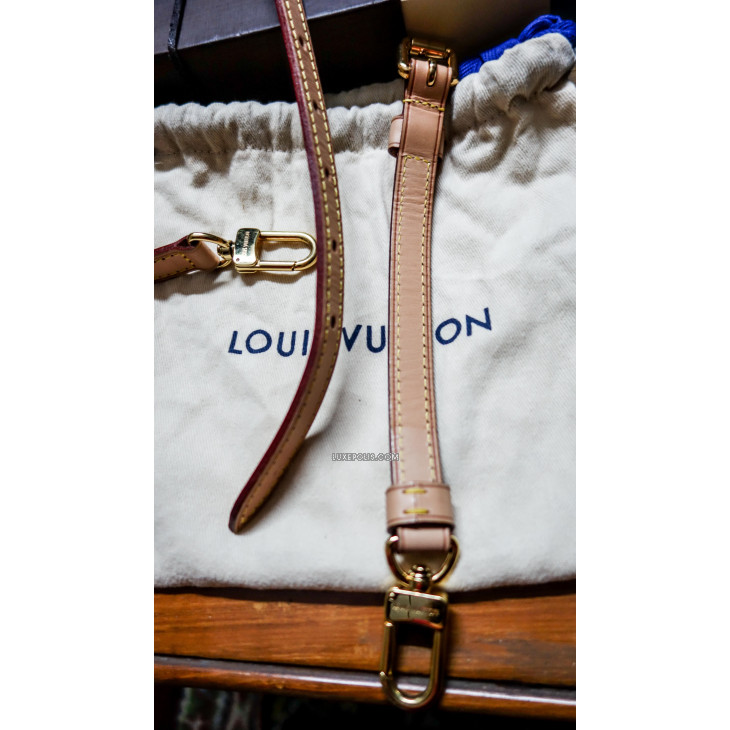 Louis Vuitton Adjustable Shoulder Strap Monogram Canvas 16mm Brown 2353575