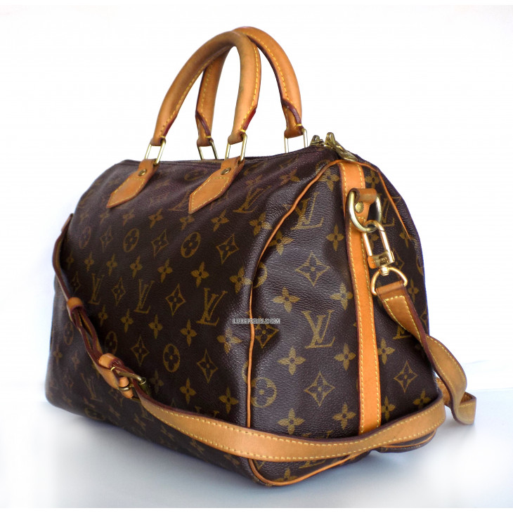 Buy Brand New & Pre-Owned Luxury Louis Vuitton Speedy Bandouliere 30  Shoulder Bag Online