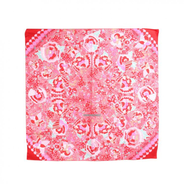 Louis Vuitton Silk Flower Bandeau Scarf (SHF-22643) – LuxeDH