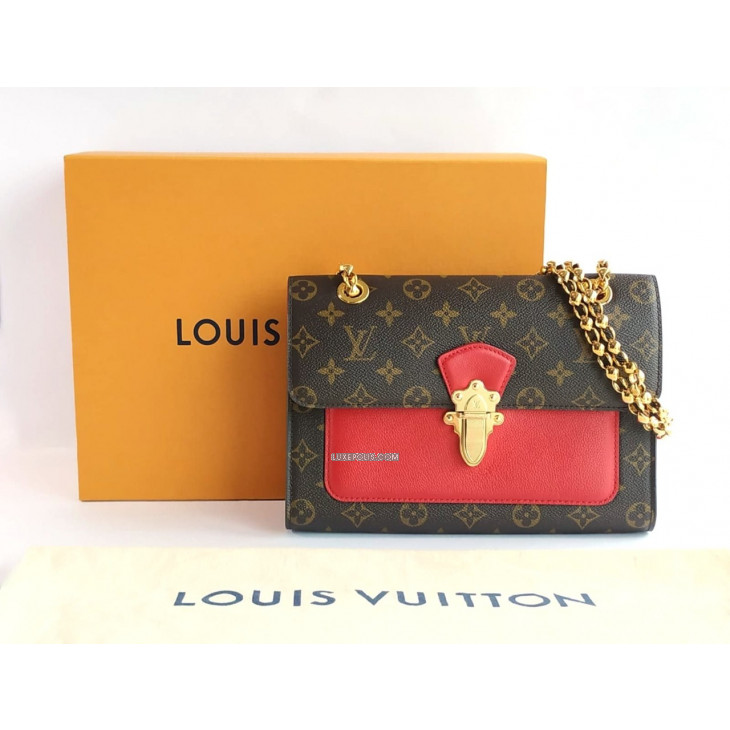 Louis Vuitton Cherry Monogram Canvas Victoire Bag Louis Vuitton