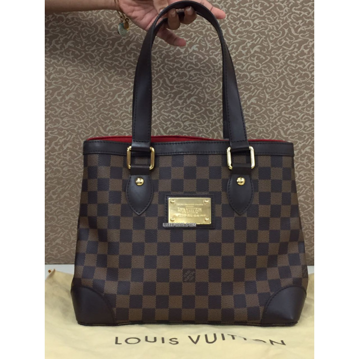 Buy Brand New & Pre-Owned Luxury Louis Vuitton Damier Canvas Hampstead PM  Bag