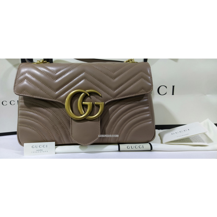 Buy Pre-owned & Brand new Luxury Gucci GG Marmont Medium Matelasse
