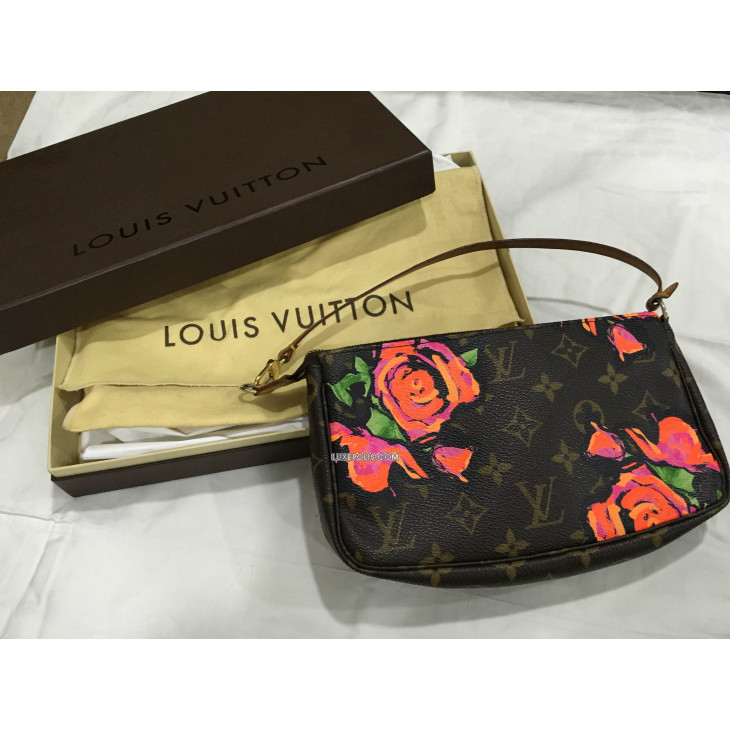 Buy Luxury Louis Vuitton Stephen Sprouse Roses Pochette Online