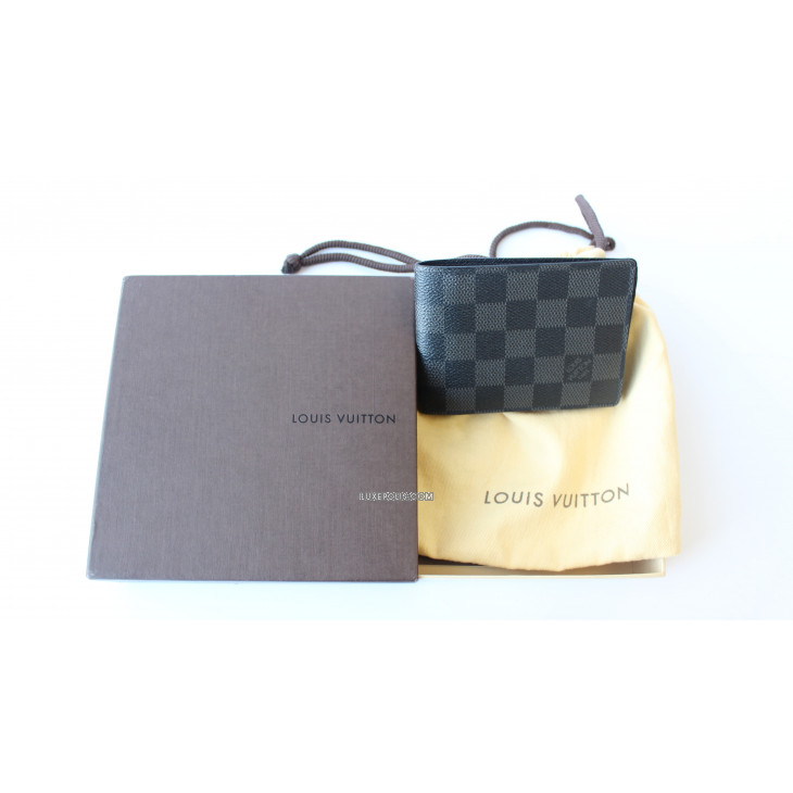 Louis Vuitton Black Epi Leather Card Holder Louis Vuitton  TLC