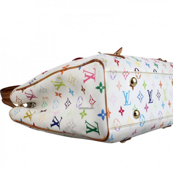 Buy Pre-owned & Brand new Luxury LOUIS VUITTON White Monogram Multicolore  Aurelia Bag Online