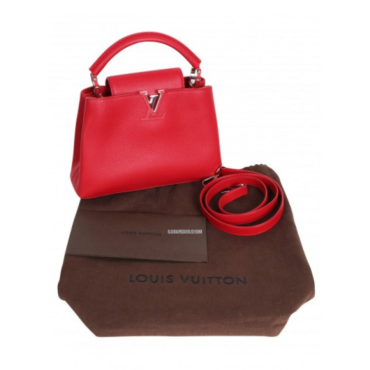 Buy Brand New & Pre-Owned Luxury LOUIS VUITTON Capucines BB Rubis Online