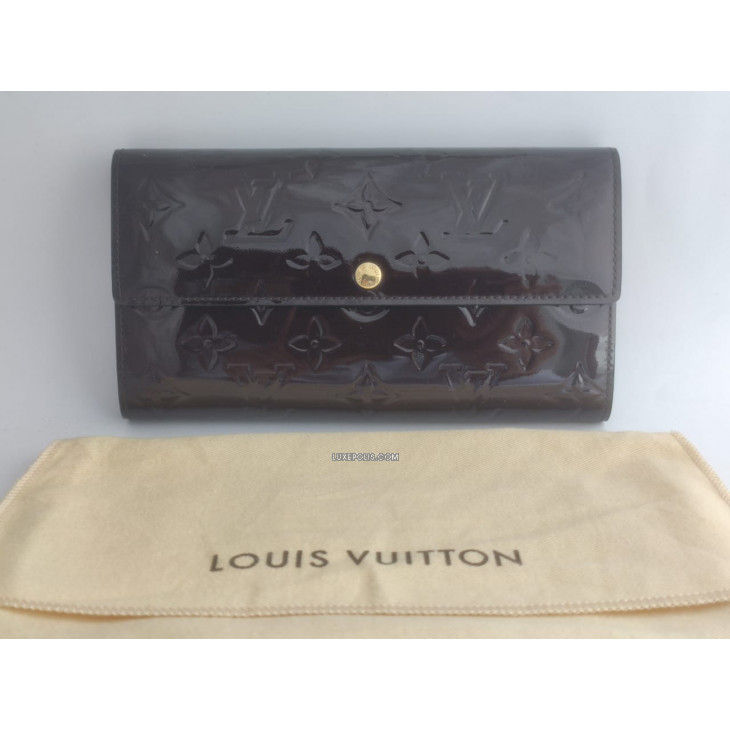 Louis Vuitton Brown Sarah Wallet