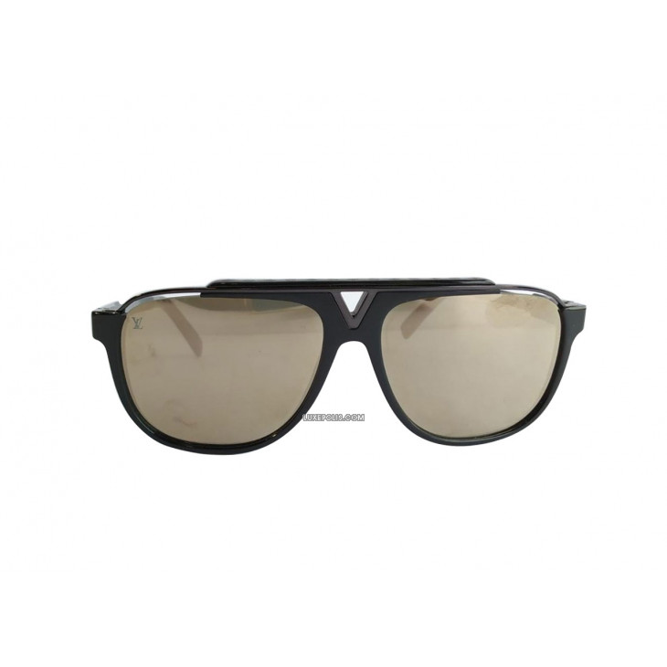 Louis Vuitton Men's Mascot Black Silver W Sunglasses Z2323W – Luxuria & Co.