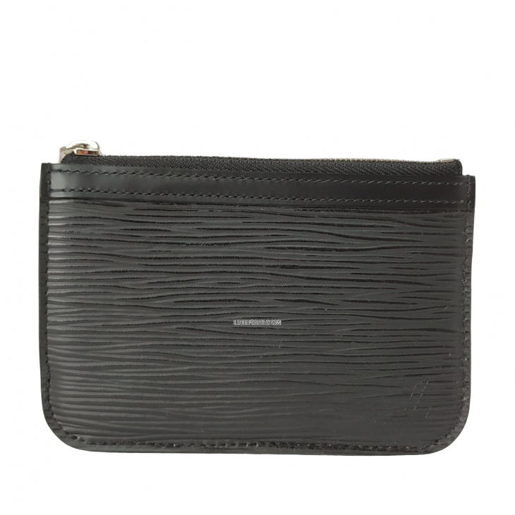 Buy Pre-owned & Brand new Luxury Louis Vuitton Black Epi Leather Pochette  Cles Key Holder Online