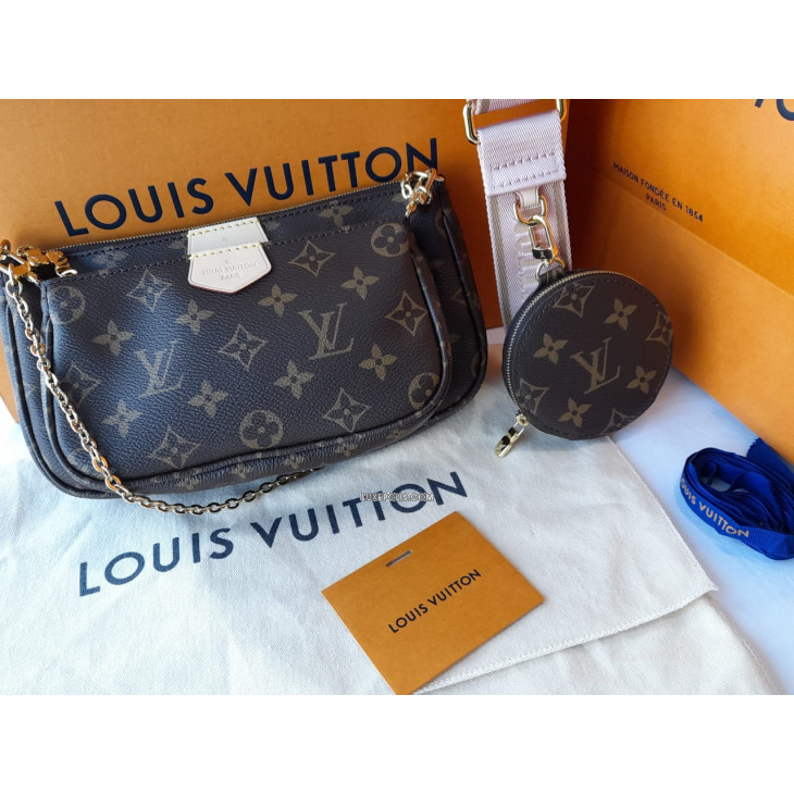 Buy Pre-owned & Brand new Luxury Louis Vuitton Monogram Canvas Multi  Pochette Accessoires Online