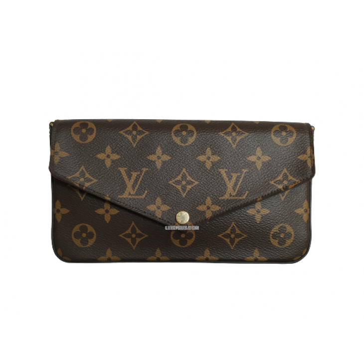 Buy Pre-owned & Brand new Luxury Louis Vuitton Felicie Monogram Canvas Pochette  Bag Online