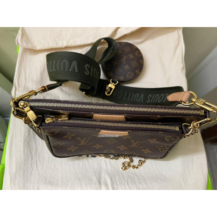 Buy Pre-owned & Brand new Luxury Louis Vuitton Monogram Canvas Multi  Pochette Accessoires Crossbody Bag Online