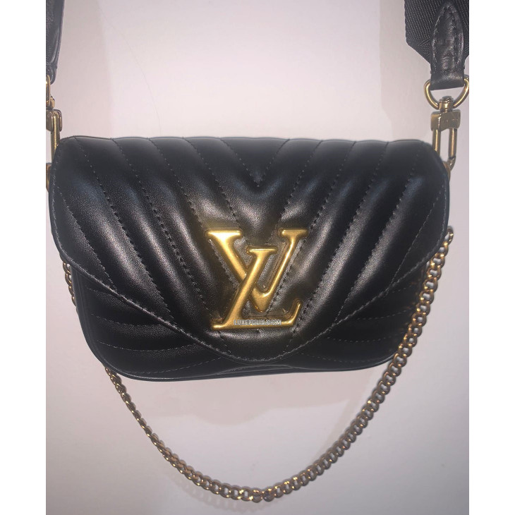 Pre-owned Louis Vuitton Multi-pochette New Wave Leather Handbag In