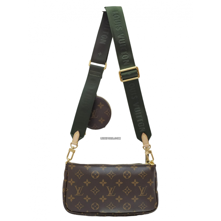 Buy Pre-owned & Brand new Luxury Louis Vuitton Monogram Canvas Khaki Multi  Pochette Accessoires Online