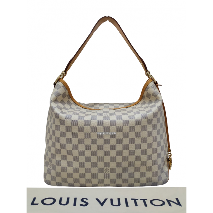 Authentic Louis Vuitton Damier Azur Delightful PM Hobo Shoulder