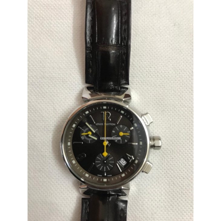 Buy Pre-owned & Brand new Luxury Louis Vuitton Tambour Chronograph Watch  Online