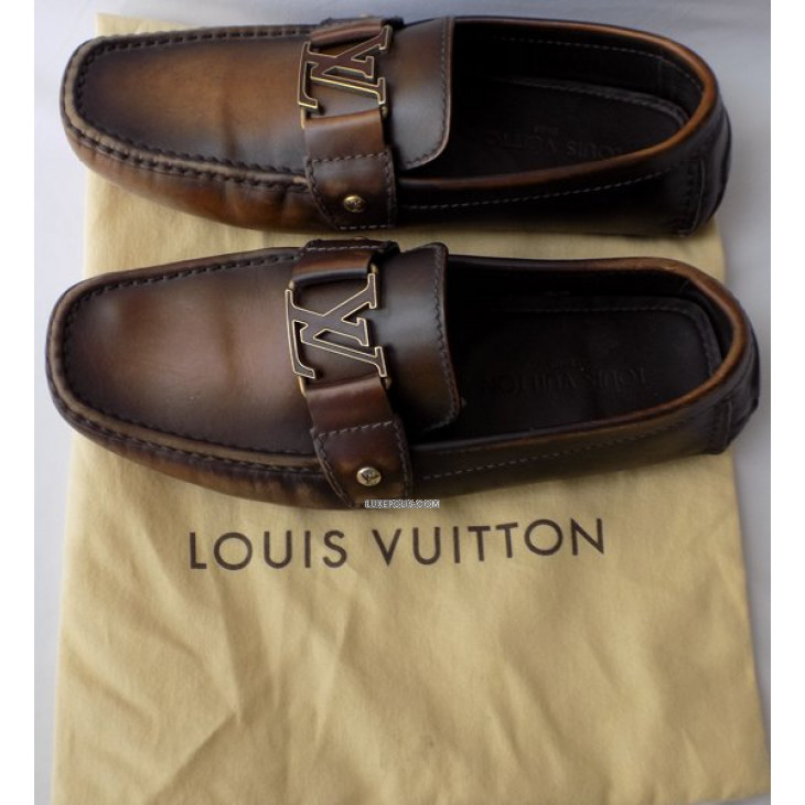 Louis Vuitton Men's Brown Monte Carlo Moccasin Loafer
