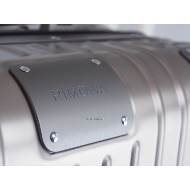 Rimowa Aluminum Rolling Suitcase - Metallic Luggage and Travel, Handbags -  RWA23524