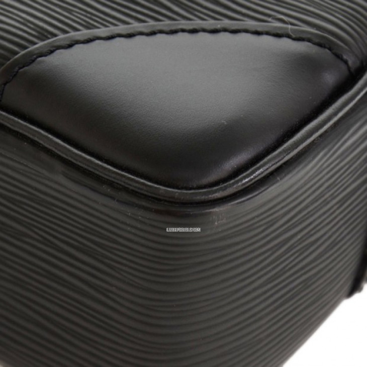 Louis Vuitton Porte Documents Voyage Rare Pegase Attache Briefcase 872815  Black Epi Leather Weekend/Travel Bag, Louis Vuitton