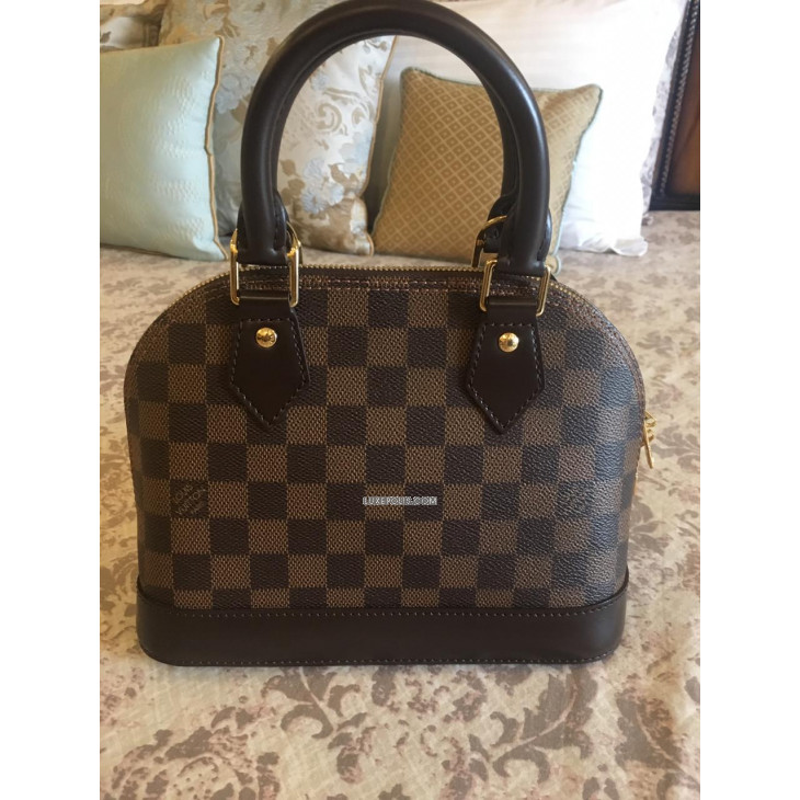 Louis Vuitton Damier Ebene Tote Black Bags & Handbags for Women