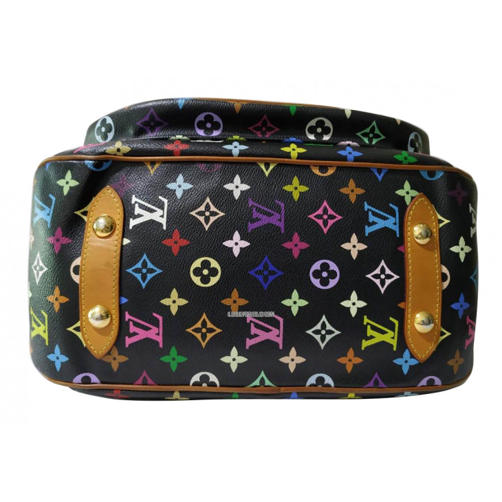 Rita cloth handbag Louis Vuitton Multicolour in Cloth - 30606285