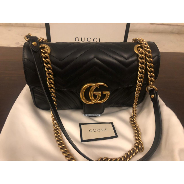 Buy Brand New & Pre-Owned Luxury Gucci GG Marmont Small Matelasse Shoulder  Bag Online
