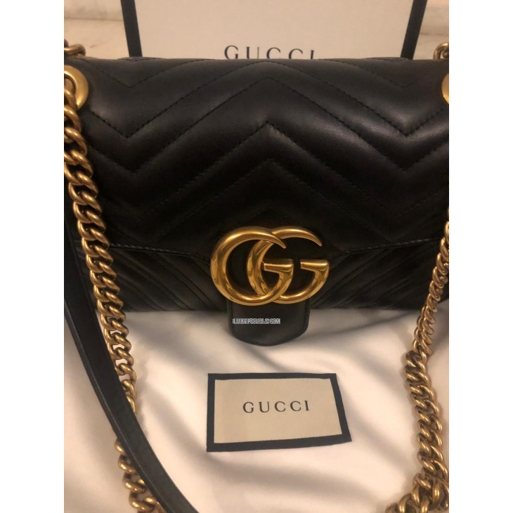 Buy Brand New & Pre-Owned Luxury Gucci GG Marmont Small Matelasse Shoulder  Bag Online 