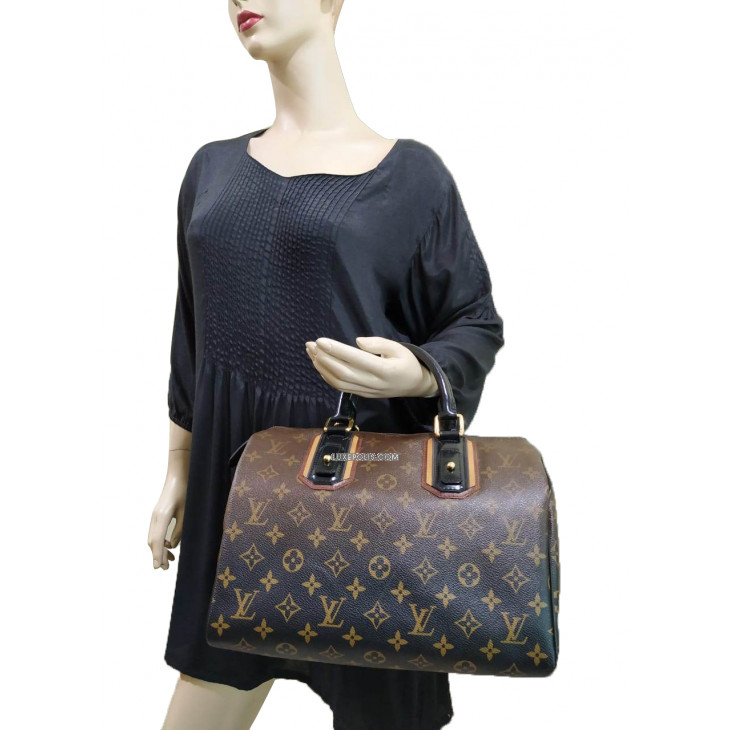 Louis Vuitton Speedy 30 Mirage Noir Handbag - ShopperBoard