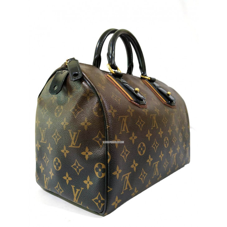 Louis Vuitton Speedy 30 Mirage Noir Handbag – Bagaholic