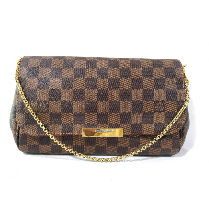 Buy Pre-owned & Brand new Luxury Louis Vuitton Damier Ebene Canvas Favorite  MM Bag Online