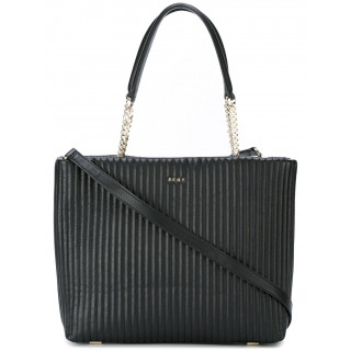 DKNY Black Quilted Tote