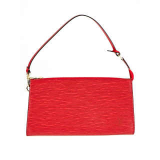 Louis Vuitton Red Epi Leather Accessories Pochette