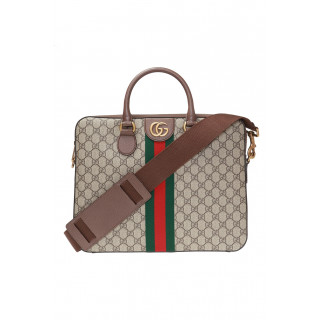 Gucci GG Supreme Ophidia briefcase