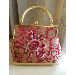 Tarun Tahiliani Pink Designer Handbag