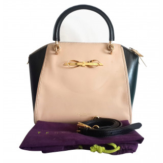 Ted Baker Lailey Metal Slim Bow Leather Tote