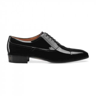 Gucci Patent leather lace-up shoe