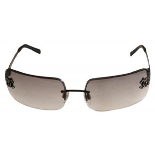 Chanel Crystal CC Logo Sunglasses