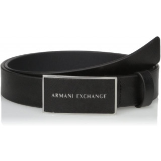 Armani Exchange Logo Buckle Belt