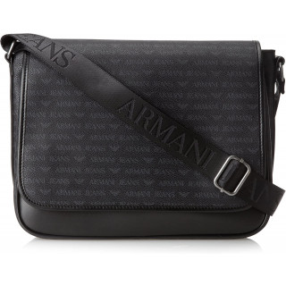 Armani Jeans J4 Pebbled Eco Leather Messenger Bag