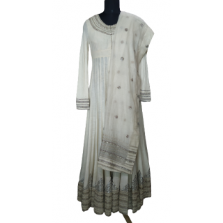 Anamika Khanna White Dress